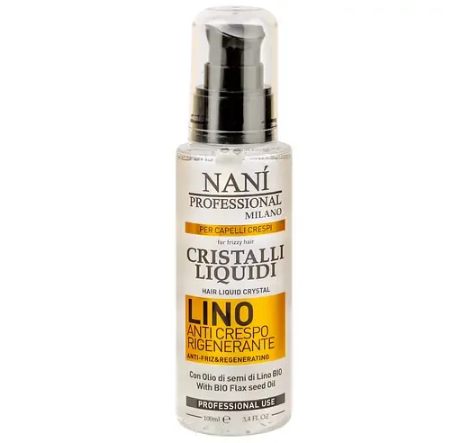 Рідкі кристали для волосся Nani Professional Льон, 100 мл (NPKLFS100)
