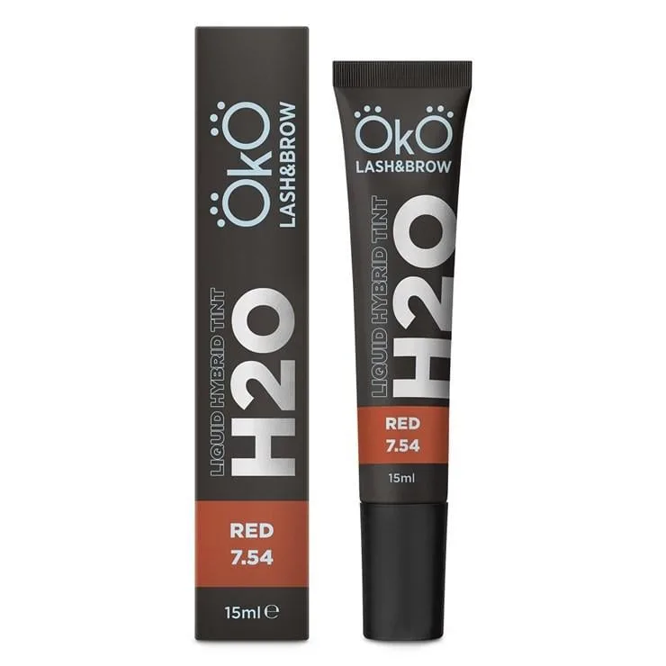 Фарба для брів та вій Око Liquid Hybrid Tint H2O 7,54 Red (011193)