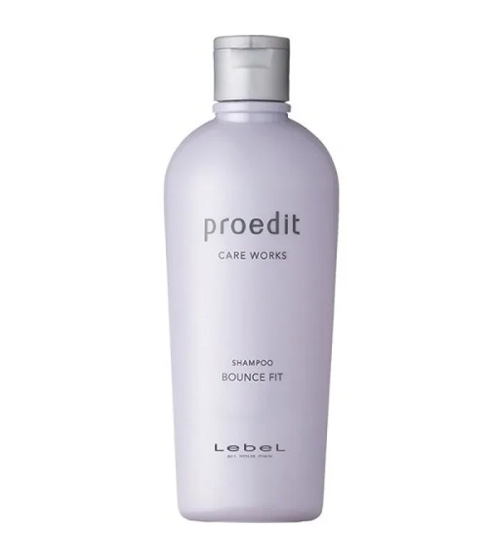 Proedit Care Works Bounce Fit Shampoo Лебел - Відновлюючий шампунь для сильно пошкодженого, сухого, ламкого волосся