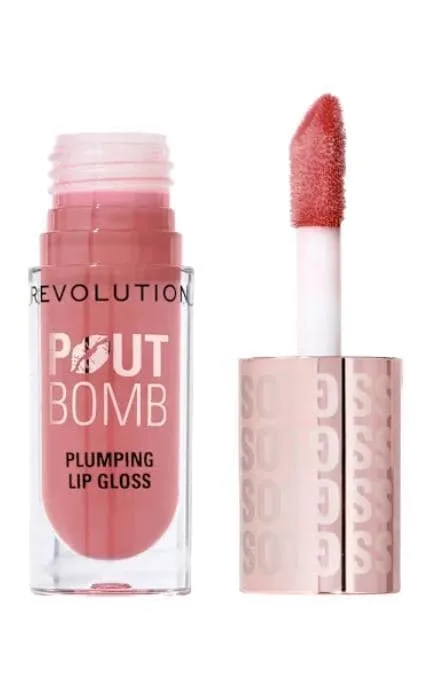 Блиск для губ Makeup Revolution Pout Bomb Plumping Gloss Pink 4.6 мл