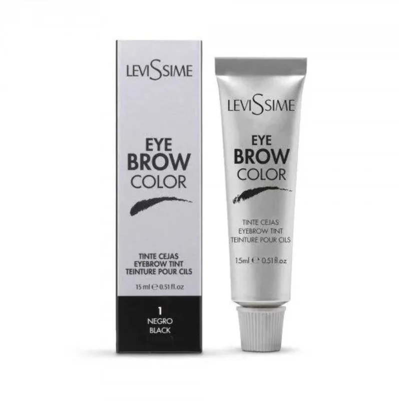 Фарба для брів LeviSsime Eye Brow 15 мл Black (011211)