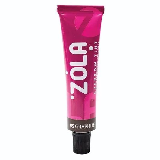 Фарба для брів з колагеном ZOLA Eyebrow Tint 05 Graphite 15 мл