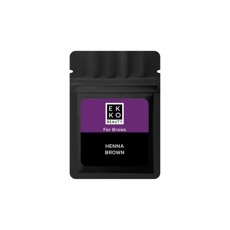 Хна для брів Ekko Beauty у саше 7 г Brown (011032)