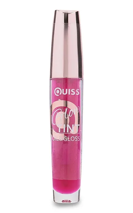 Блиск для губ Quiss Glow Tint №2 Delicate crimson 5 мл
