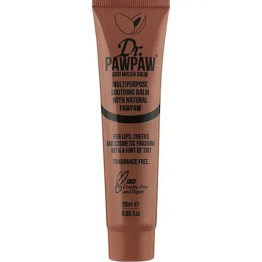 Бальзам для губ Dr. Pawpaw Multi-Purpose Tinted відтінок Rich Mocha 25 мл (5060372801761)