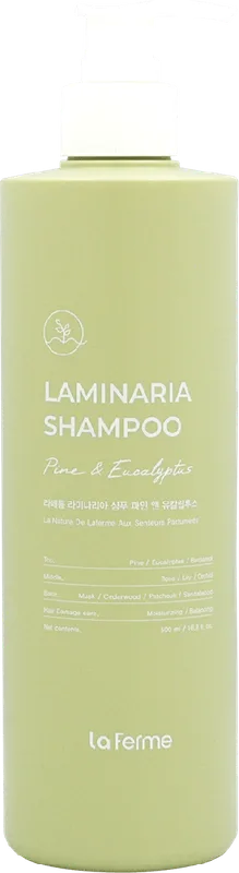 Шампунь для волосся La Ferme Laminaria відновлюючий Pine & Eucalyptus 500 мл