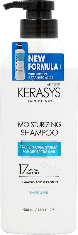 Шампунь Kerasys Hair Clinic System Moisturizing 400 мл
