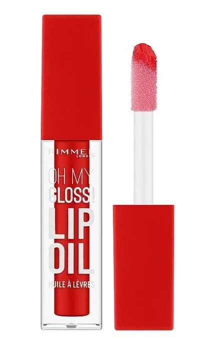 Блиск-олія для губ Rimmel Oh My Gloss 004 Vivid Red 4.5 мл