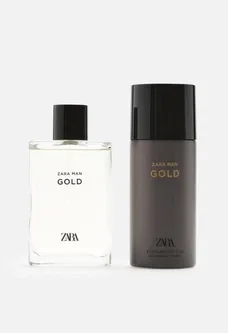 Набір для чоловіків Zara туалетна вода Man Gold 90мл + дезодорант Man Gold 150мл