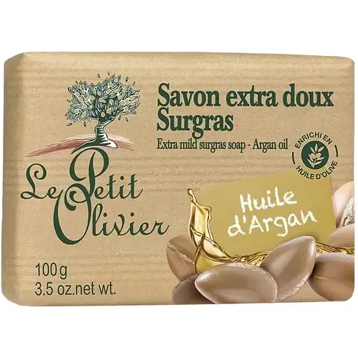 Мило екстраніжне Le Petit Olivier 100% vegetal oils soap з екстрактом арганової олії