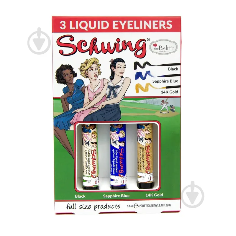 Підводка для очей theBalm Schwing Trio