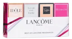 Набір мініатюр для жінок Lancome The Best of Lancome Парфумована вода Tresor + Парфумована вода Idole + Парфумована вода La Vie Est Belle + Парфумована вода Miracle (3660732559572)
