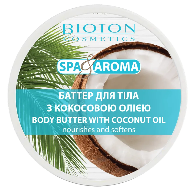 Батер для тіла "Біотон" з Кокосовою олією Spa&Aroma, 250 мл