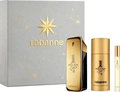 Набір для чоловіків Paco Rabanne 1 Million Туалетна вода 100 мл + Дезодорант 150 мл + Мініатюра Туалетна вода 10 мл (3349668656066)