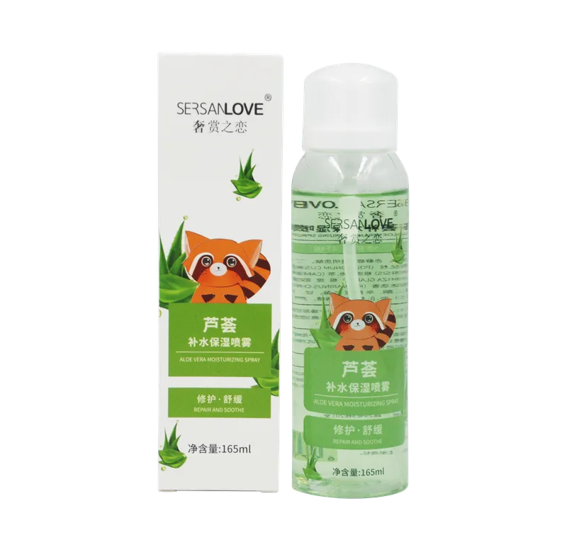 Спрей для обличчя Sersanlove Aloe Vera зволожуючий з алое вера 165 мл