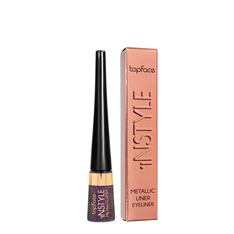 Підводка для повік Topface Instyle Metallic Eyeliner РТ554 №2 кольорова перламутрова