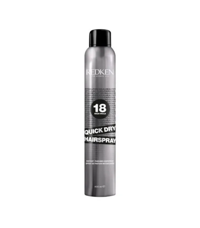 Quick Dry 18 Instant Finishing Hairspray - Спрей сильної фіксації для миттєвого завершення укладки волосся