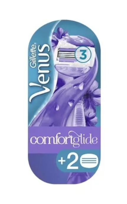 Бритва зі змінними касетами Venus ComfortGlide Breeze для жінок , 2 шт