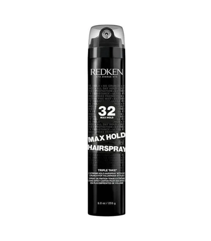 Max Hold Hairspray 32 - Лак екстра-сильної фіксації з ефектом об'єму для укладки волосся