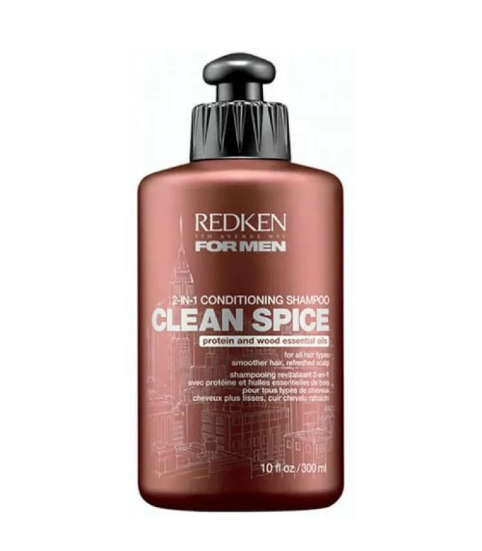 Redken For Men Clean Spice Shampoo - Шампунь і кондиціонер 2в1