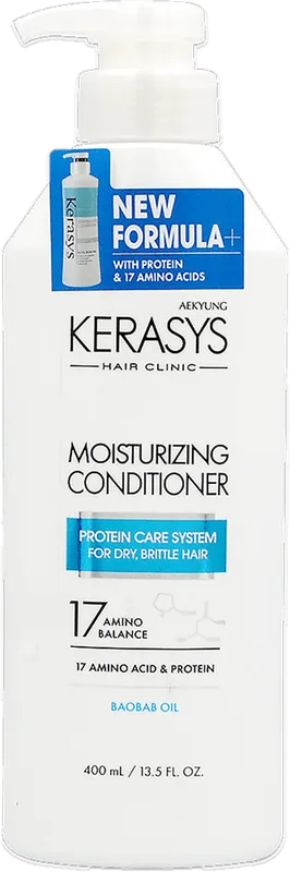 Кондиціонер KeraSys Hair Clinic Moisturizing зволожуючий 400 мл