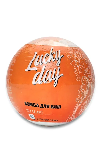Бомба для ванн Lucky Day Yoga balance 140 г