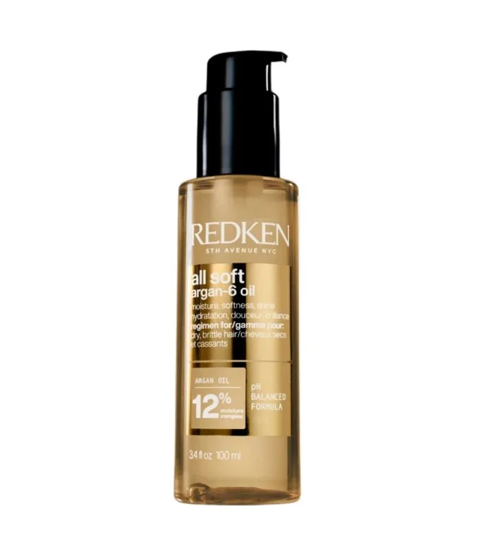 All Soft Argan-6 Multi-Care Oil - Олійка з арганом для блиску сухого та ламкого волосся