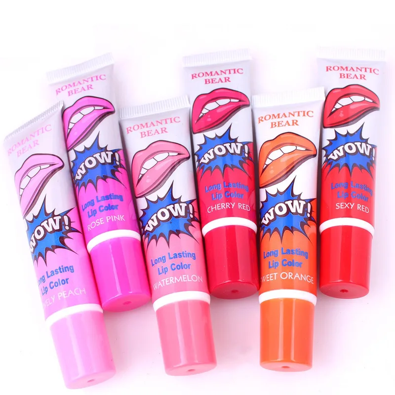 Тінт плівка для губ WOW ROMANTIC BEARS Long Lasting Lip Color waterproof 6 шт. по 15 мл (0409054)