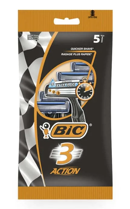 Бритва для гоління Bic Action 3 5 шт