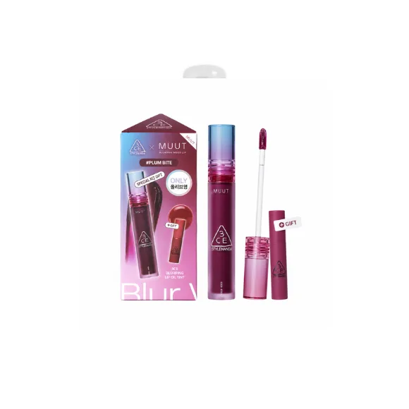 Тінт для губ 3CE MUUT Blur Water Tint Plum Bite (8805545215863)