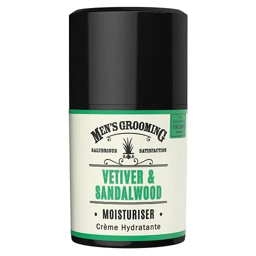 Зволожуючий крем для обличчя Scottish Fine Soaps Men`s Grooming Vetiver&Sandalwoo Moisturiser Ветівер, 50 мл (105007)