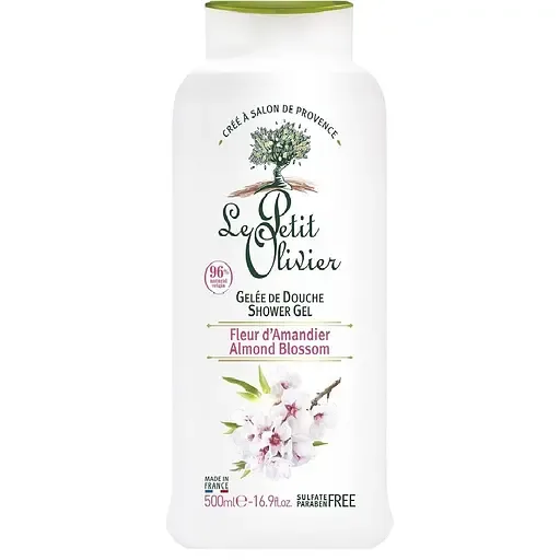 Гель для душу Le Petit Olivier Shower Gel Цвітіння мигдалю 500 мл (3549620007916)