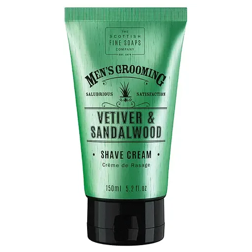 Крем для гоління Scottish Fine Soaps Vetiver & Sandalwood Shave Cream Ветівер 150 мл (105010)