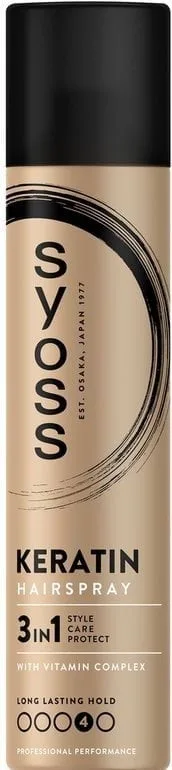 Лак для волосся Syoss Keratin 4, 300 мл