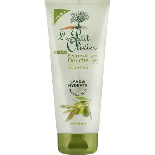 Олія для душу Le Petit Olivier Shower Butter Оливкова олія, 200 г (3549620007800)