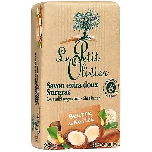 Мило екстраніжне Le Petit Olivier Vegetal oils soap олія ши 250 г (3549620005585)