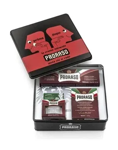 Подарунковий набір для гоління Proraso Vintage Selection Primadopo (cr/100 ml + sh/cr/150 ml + ash/cr/100 ml)