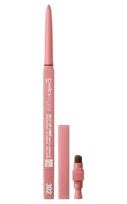 Водостійкий контурний олівець для губ Bellaoggi Jelly Lip Liner відтінок 302