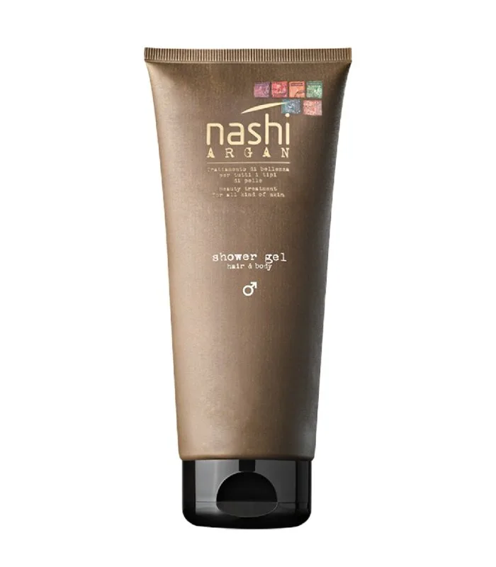 Nashi Argan Men Line Shower Gel Hair & Body - Гель для душу, волосся и тіла