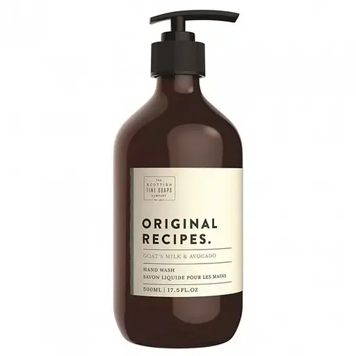 Рідке мило для рук Scottish Fine Soaps Original Recipes Goat's Milk&Avocado Hand Wash, 500 мл (106098)