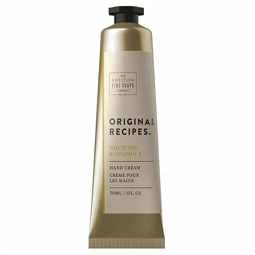 Крем для рук Scottish Fine Soaps Original Recipes White Tea&Vitamin E Hand Cream, 30 мл (106101)