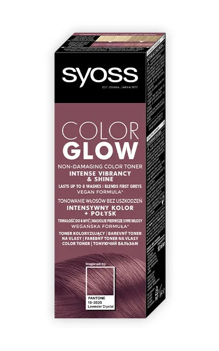 Відтінковий бальзам Syoss Color Glow Пелюстки Лаванди 100 мл