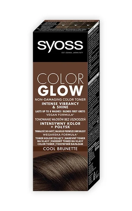 Відтінковий бальзам Syoss Color Glow Холодний Каштановий 100 мл