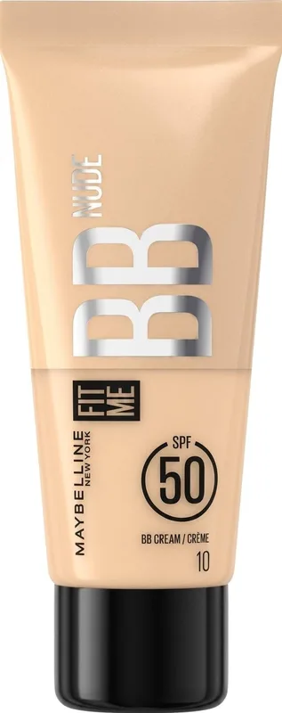 BB-крем для обличчя Maybelline New York Fit Me BB Cream Nude SPF 50 відтінок