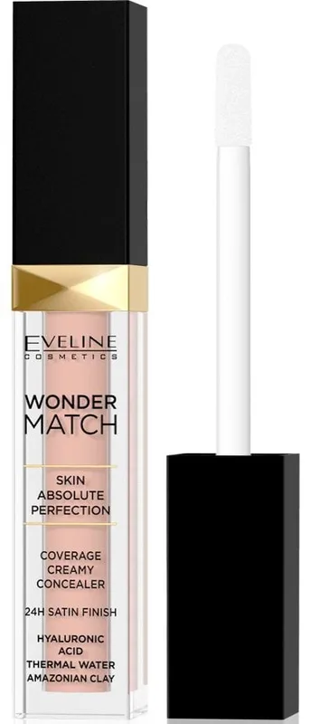 Консилер для обличчя Eveline Cosmetics Wonder Match Coverage Creamy Concealer відтінок 20 Peach 6.8 мл