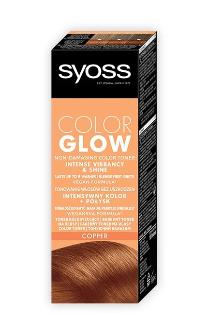Відтінковий бальзам Syoss Color Glow Мідний 100 мл
