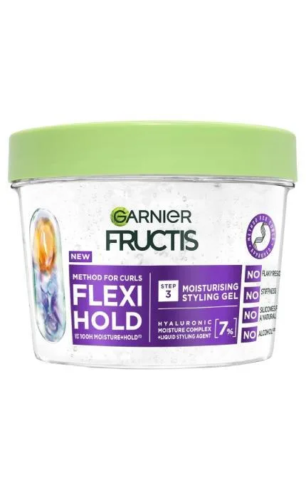 Гель Garnier Fructis Кучерявий Метод для укладання та фіксації для кучерявого та хвилястого волосся 370 мл