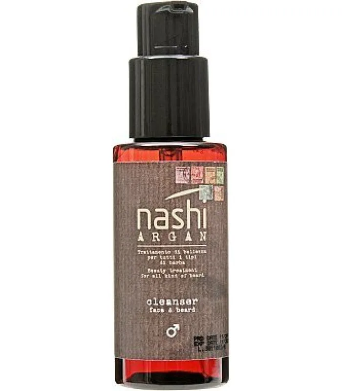 Nashi Argan Cleanser Face & Beard - Засіб для очищення обличчя і бороди