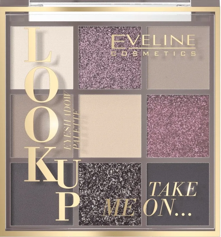 Палетка тіней для повік Eveline TAKE ME ON 9 тонів 10.8 г