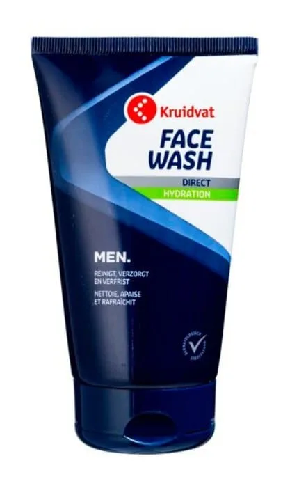 Гель для вмивання Kruidvat Men Comfort Face Wash зволожуючий 150 мл